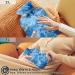 Oarencol Hot Water Bottle with Soft Cover - Ideal for Hot & Cold Compresses | Blue White Gold - Buy Online on GoSupps.com