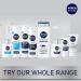 NIVEA MEN Sensitive Shave Foam 6 Pack - Soothing Chamomile & Witch Hazel Extracts - Buy Online on GoSupps.com