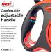 Flexi Xtreme Tape Orange & Black Medium 5m Retractable Dog Leash/Lead for dogs up to 35kgs/77lbs Orange & Black Medium (5m) - Buy Online on GoSupps.com