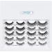 ARDELL Professional Glam Lash Collection - Variety Pack of 10 High-Quality Artificial Eyelashes with Glue - Perfect for International Delivery - Buy Online on GoSupps.com
