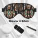 Feather Print Double-Sided Eye Mask | Soft Light Blocking Sleep Aid for Restful Sleep - Buy Online on GoSupps.com