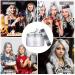 Temporary Hair Wax Color 2PCS - Strong Hold Pomade for Kids & Adults | Washable Styling Clay - Perfect for Birthdays Christmas Parties & Cosplay (Gray & White - Buy Online on GoSupps.com