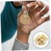60 Pcs Clock Accessories Clocks Jewlery Charm Bracelets DIY Pendant Charms Supplies Bell Shaped 3.6X2.8cm Golden - Buy Online on GoSupps.com