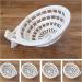 Moondown Farm Canary Bird Nest Pans 5 Pack 12.5cm Large Quality Plastic Pans - Buy Online on GoSupps.com