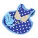 CORHAD Chicken and Duck Vest Hen Leash Chicken Lead and Harness Small Dog Harness Rooster Costume Pet Leash 17X15X0.5CM Blue