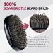 BasicForm Beard Brush for Men Large Military Style with 100% Boar Bristles for All Beard & Mustache Types - Wings and Skull Design - Buy Online on GoSupps.com