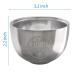 Stainless Steel Shaving Soap Bowl - Unbreakable Double Layer Shaving Mug for Wet Shave - Buy Online on GoSupps.com