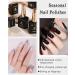 Gold Base Gel Nail Polish for Crackle Nail Gel Glue Polish Dazzling Cool Crackle Pattern Effect Increase Nail Shine Long Lasting & Quick Drying Protects Nails UV LED Lamp Needed Nail Gel Polish-015 Gold Base Color 015 - Buy Online on GoSupps.com