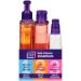 Clean & Clear Daily Acne Skincare Essentials Set with Foaming Facial Cleanser  Deep Cleaning Astringent & Dual Action Moisturizer  Oil-Free  3 items 3 Piece Set