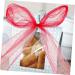 NUOBESTY 4 Rolls Tulle Roll Mesh Roll Delicate United States Baby Red 0.01X15X2285CM - Buy Online on GoSupps.com