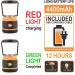 Rechargeable LED Camping Lantern | 1800LM, 4 Light Modes, 4400mAh Power Bank | Waterproof Lantern Flashlight for Emergency, Power Outages | USB Cable Included - Buy Online on GoSupps.com