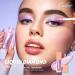 Buy Oulac Glitter Eyeshadow Liquid - Metallic Eyelid Shadow & Eyeliner | Vegan Cruelty-Free | Smooth Shimmer Finish in Digital Lavender | 5.4g - Buy Online on GoSupps.com