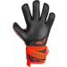 Reusch Unisex Youth Attrakt Silver Junior Goalkeeper Gloves - Size 6 | Orange-Blue-Black - International Shipping Available - Buy Online on GoSupps.com