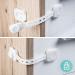 Homery Drawpage Lock Baby - Self-Adhesive Cabinet Locks for Child Safety | Adjustable 6-Piece Set - No Drilling Required - Buy Online on GoSupps.com
