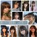 BARSDAR Clip in Fringe Human Hair - 100% Real Hair French Bangs Extensions for Women - Natural Black 1B - Washable & Dye-able - Pack of 1 - Buy Online on GoSupps.com