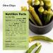 Organic Sea-Salted Okra Chips - 2 LBS | No Color or Sugar Added, Natural & Healthy Bulk Snack Option - Buy Online on GoSupps.com