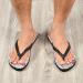 Shop Mnsruu Floral & Butterfly Motif Flip-Flops | XXL Sizes for Home Hotel Spa & Travel | Comfortable Unisex Footwear - Buy Online on GoSupps.com