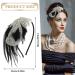 WLLHYF 1920s Flapper Headband - Vintage Rhinestone Hairband for Women & Girls (Silver) - Buy Online on GoSupps.com