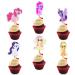Seyal My Litle Pony Cupcake Topper