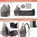 Diaper Bag Backpack with Changing Station - 3 in 1 Multifunction Travel Mommy Bag - Stroller Pink - Buy Online on GoSupps.com