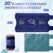 IPOW 20 Extra Large Knee Ice Pack Wrap - Reusable Cold Therapy Gel Pack for Knee Injuries and Surgery Recovery - Swelling Relief Aid - 1 Pack - Buy Online on GoSupps.com