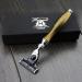 Haryali London Handmade Antique Black/Gold Razor | Premium Quality Shaving Tool for International Shipping - Buy Online on GoSupps.com