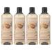 sarcia.eu ITINERA Shampoo for coloured hair with Venetian walnuts 95% natural ingredients 370 ml pack of 4