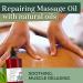 Relaxing Massage Oil - Arnica Calendula & Aloe Vera | Soothing & Moisturizing Body & Facial Oil | Rosemary & Eucalyptus - 500ml - Buy Online on GoSupps.com