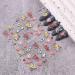 JMEOWIO 6 Sheets 3D Embossed Valentines Day Heart Nail Art Stickers Decals Self-Adhesive 5D Cute Colorful Nail Supplies Nail Art Design Decoration Accessories - Buy Online on GoSupps.com