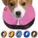Ducomi inflatable hinges of the dog and cat - for operations relaxation of the animal - freedom of movements and visibility - prevents scratches and bites (pink m) m pink