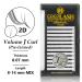 COCO Honey Volume J Curl Eyelash Extensions - 2D Faux Mink Individual Lashes (8-14mm Mix) - International Shipping Available - Buy Online on GoSupps.com