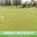 GoSports Putt-Thru Croquet Putting Game - 9 Gates, 4 Golf Balls, Tote Bag - Play at Home, Office, or On the Green - Buy Online on GoSupps.com