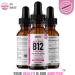 High Strength Vitamin B12 Liquid Drops 3000mcg - Vegan Friendly 60ml - Sublingual Dual Action for Fast Absorption - Buy Online on GoSupps.com