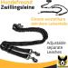 Buy Twin Leash for Large Dogs | Stretchable Double Leash 150-220 cm | Reflective & Soft Handle | Ideal for 2 Dogs Over 20 kg - International Shipping - Buy Online on GoSupps.com