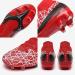 Lozoye High Ankle Soccer Shoes, Red FG Football Cleats for Men, Women, Kids - Size 7.5 Women/6 Men - Buy Online on GoSupps.com