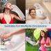 Waterproof Arm Cast Cover for Shower - Reusable Adult Half Arm Protector, Watertight Seal for Broken Hand, Wrist, Finger - Arm-blue - Buy Online on GoSupps.com