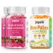 Joywiit D-Mannose Gummies 2000mg & Bee Pollen 1000mg Gummies