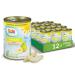 Dole Canned Fruit Pear Halves in Water Non-GMO No Sugar Added & No Artificial Sweeteners 540 ml 12 Count Pear Halves 540ml