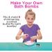 Creativity for Kids Butterfly Surprise Bath Fizzies - DIY Bath Bomb Kit (Makes 6) - Buy Online on GoSupps.com