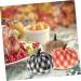 Zerodeko Foams Fake Pumpkin 12pcs Thanksgiving Pumpkin Artificial Party Supplies Environmental Foam Thanksgiving Assorted Fake Pumpkins Assorted Color 8.50X8.50X7.50CM - Buy Online on GoSupps.com