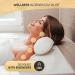 VYBELLE 4D Bath Pillow - Ergonomic Neck & Back Support | Luxury Bath Tub Pillow with Carrying Bag | Designed in Germany - Buy Online on GoSupps.com