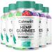 (5 Pack) Calmwell Hemp Gummies - Official Formula - Calmwell Gummies Extra Strength Maximum Performance Hemp Blend Calm Well Gummies Great Taste 25mg Per Gummy 1500mg Per Bottle New (300 Gummies)