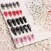 Fuldgaenr Laser Geometric Nail Art Stickers - 4 Sheets Self-Adhesive Decals for DIY Nail Decoration - French Nail Design Spring 03 - Buy Online on GoSupps.com