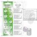 SKOANBE SR516SW 317 Silver Oxide Watch Battery - 10-Pack | Long-lasting 1.5V Button Cell for Watches - International Shipping Available - Buy Online on GoSupps.com
