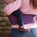 Hippychick Hipseat Baby Carrier | Lightweight Adjustable Back Support Waist Stool (Purple) - 6-36 Months - Buy Online on GoSupps.com