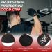 Beast Rage Fitness Gloves - Non-Slip Padded Palm Half-Finger Workout Gloves for Weight Lifting Cycling & CrossFit - Black - Buy Online on GoSupps.com
