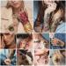 Colorful Flower Dream Catcher Owl Temporary Tattoos Set - 77 Sheets Large & Small Designs for Adults & Kids - Buy Online on GoSupps.com