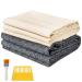 70x40 Non-Slip Backing Felt Cloth for Tufted Rugs  59x39 Tufting Cloth with Yellow Marked Lines for Rug Tufting  Monk Cloth Rug Tufting Kit for Tufting Gun  Punch Needle  Rug Hooking 2 in I 70x40inch