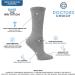Doctor's Choice Women's Non-Binding Diabetic Crew Socks 4 Pack - Grey, Size 9-11 - Buy Online on GoSupps.com