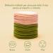 20 Washable Bamboo Jam Pads | Reusable Makeup Removal Towels | Enooso (12 Soft + 8 Peels) - Eco-Friendly & Sustainable Beauty Solution - Buy Online on GoSupps.com